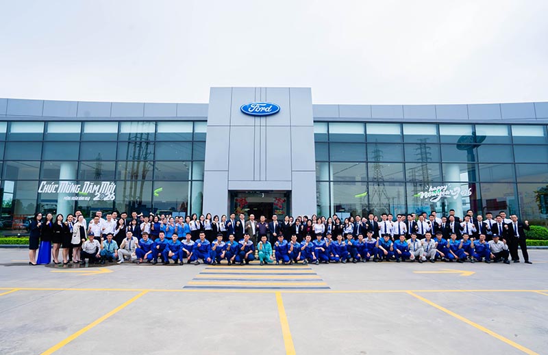 Bắc Giang Ford nhận được nhiều giải thưởng từ Ford Việt Nam