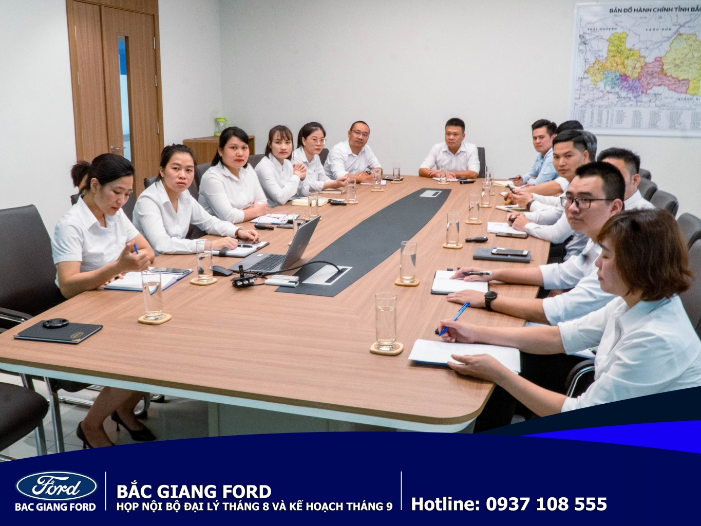 Họp đầu tuần tại Bắc Giang Ford