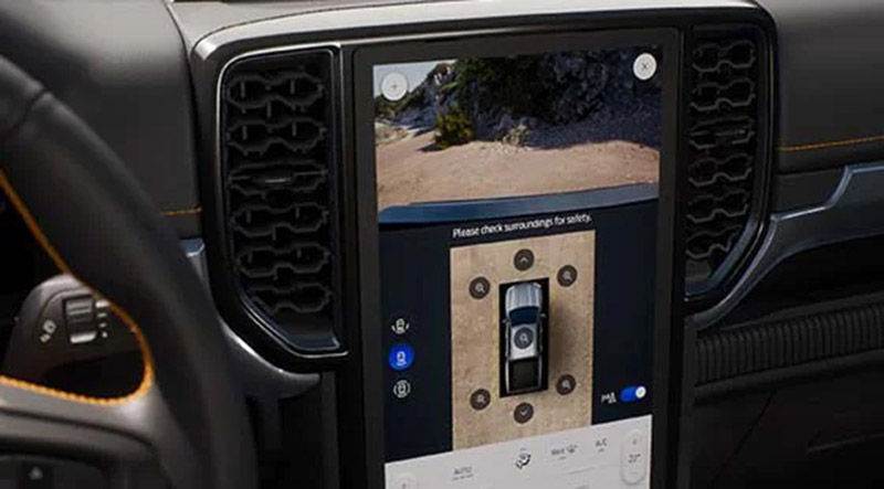 Màn hình Off-road với camera off-road 360 độ tiện lợi cho người lái