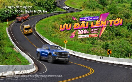 [6 NGÀY ĐẾM NGƯỢC] HỖ TRỢ 100% LỆ PHÍ TRƯỚC BẠ