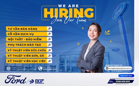 BẮC GIANG FORD TUYỂN DỤNG - APPLY LÀ CÓ VIỆC
