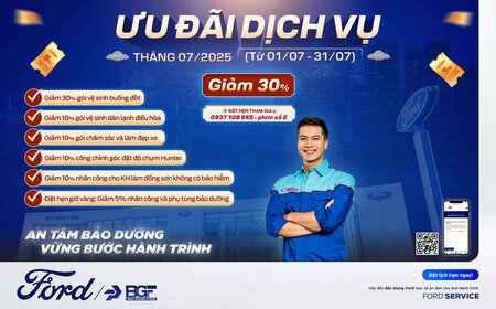 CHĂM XE CHUẨN SANG – NHẬN NGÀN ƯU ĐÃI THÁNG 7