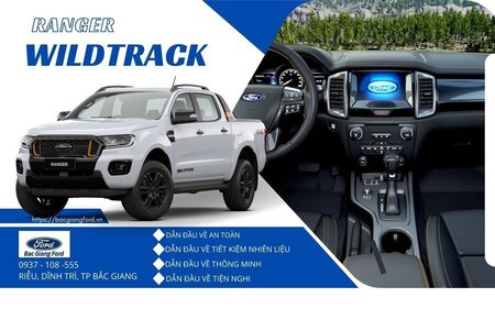 Đánh giá xe Ford Ranger Wildtrak 2021|Bắc Giang Ford