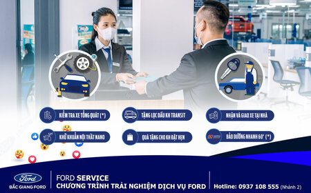 ĐÓN XUÂN RỘN RÀNG - NGẬP TRÀN ƯU ĐÃI TẠI BẮC GIANG FORD