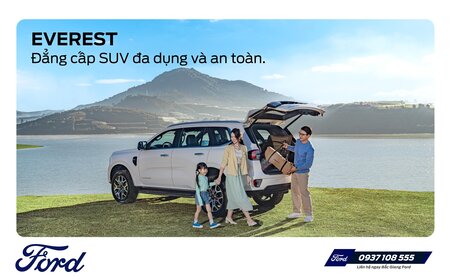FORD EVEREST - ĐẲNG CẤP SUV ĐA DỤNG VÀ AN TOÀN