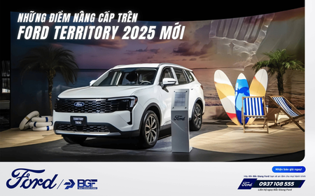 Ford Territory 2025 Mới nâng cấp những gì so với mẫu cũ?