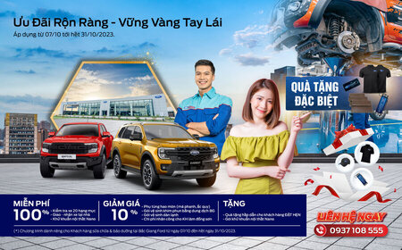 KHUYẾN MẠI DỊCH VỤ “ƯU ĐÃI RỘN RÀNG - VỮNG VÀNG TAY LÁI"