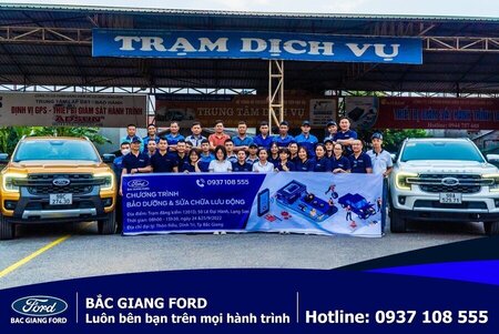 Lần đầu tiên khách hàng được trải nghiệm dịch vụ tiêu chuẩn Ford toàn cầu