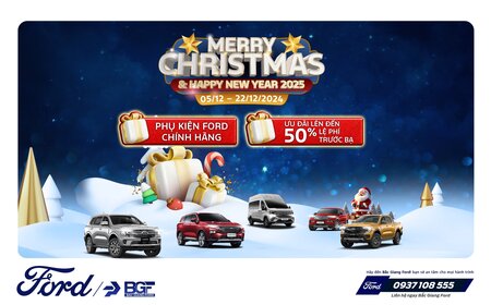 Mua xe Ford - Rước an lành - Hanh thông năm mới