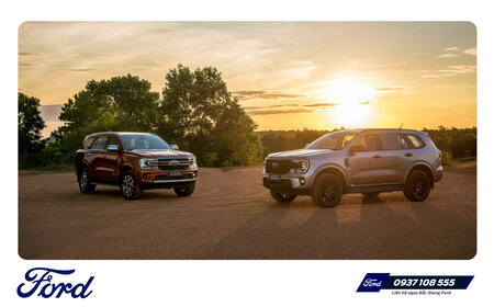 Review so sánh phiên bản Ford Everest Platinum và Titanium