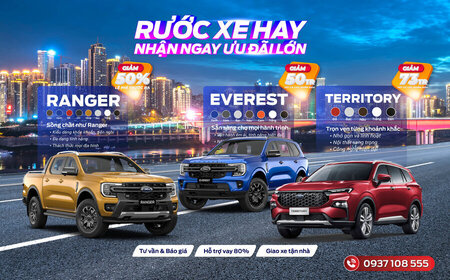 RƯỚC XE HAY - NHẬN NGAY ƯU ĐÃI LỚN │ CÙNG BẮC GIANG FORD