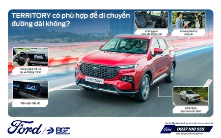 TERRITORY CÓ PHÙ HỢP ĐỂ DI CHUYỂN ĐƯỜNG DÀI KHÔNG?