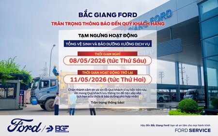 THÔNG BÁO TẠM NGƯNG HOẠT ĐỘNG DỊCH VỤ TỪ NGÀY 08/05/2026
