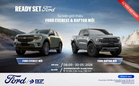 THƯ MỜI THAM GIA SỰ KIỆN "RA MẮT FORD EVEREST & FORD RANGER RAPTOR MỚI 2026"