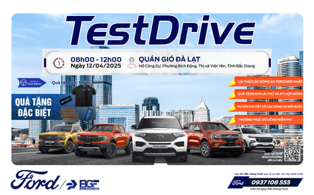 TRẢI NGHIỆM & LÁI THỬ XE FORD THẾ HỆ MỚI TẠI HUYỆN VIỆT YÊN