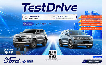 TRẢI NGHIỆM & LÁI THỬ XE FORD THẾ HỆ MỚI TẠI PHƯỜNG VIỆT YÊN