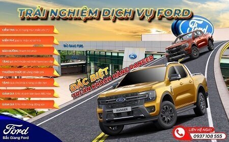 "ƯU ĐÃI BẤT NGỜ - CHÀO HÈ RỰC RỠ" VỚI SIÊU KHUYẾN MÃI THÁNG 4 TẠI BẮC GIANG FORD